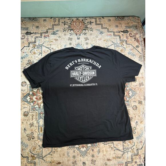 Harley Davidson Men's T Shirt Irish Graphic XXL Florida Berts - Picture 4 of 4